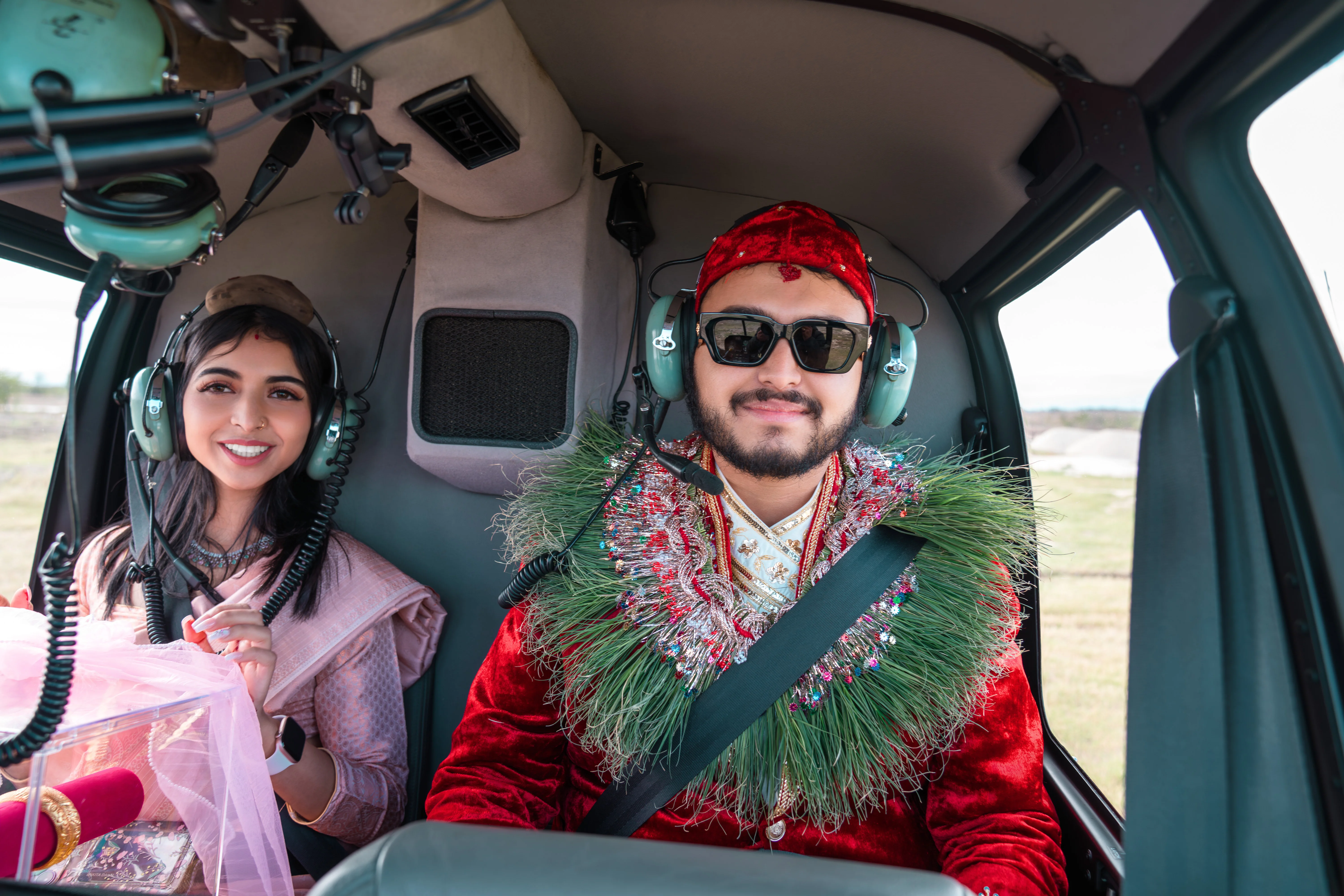 Luxury Helicopter Wedding