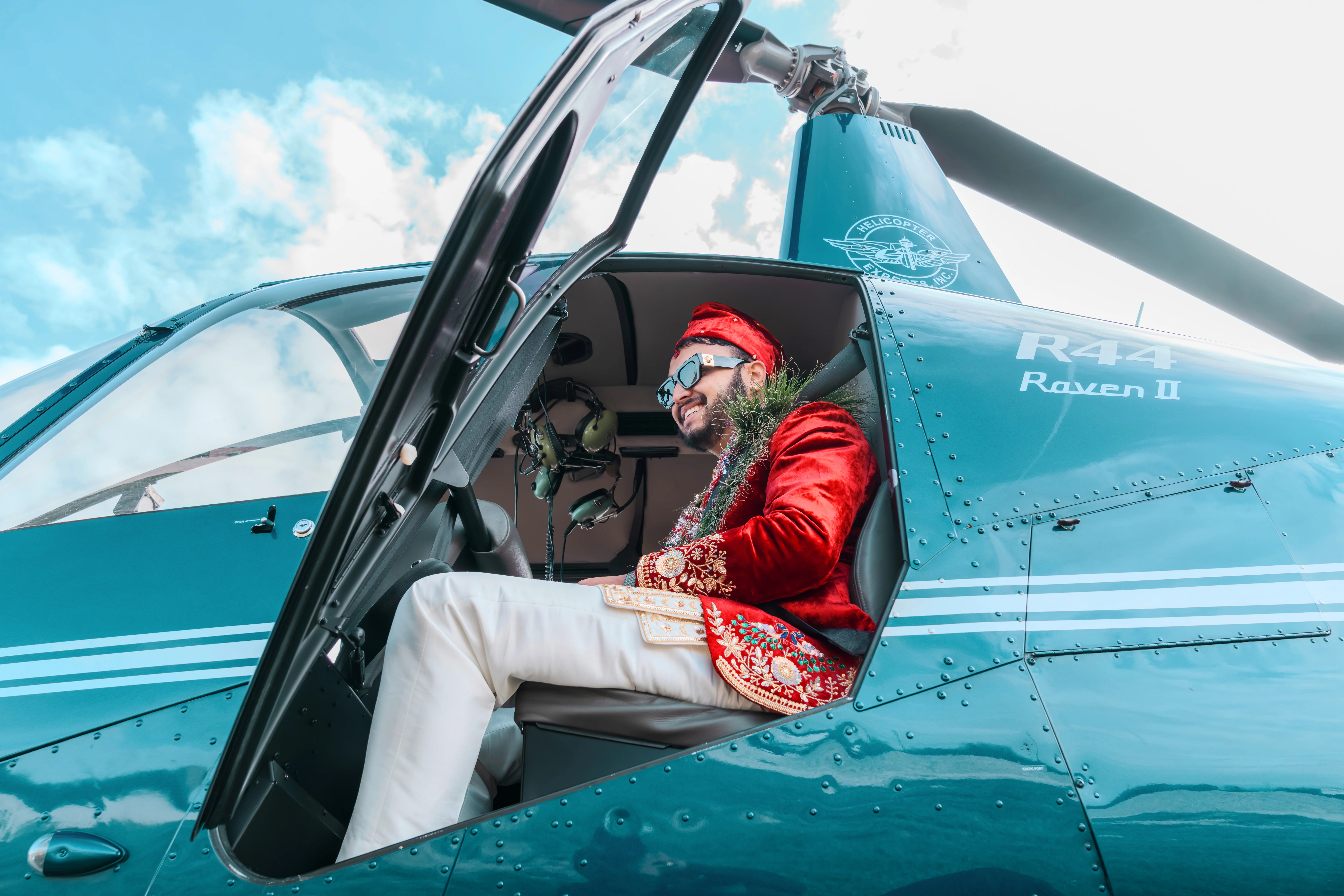 Sky-High Wedding Photography